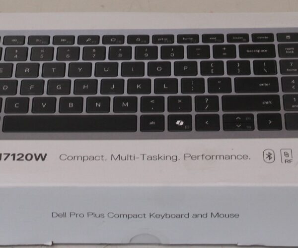 SALE OUT. | Dell | Keyboard and Mouse | KM7120W | Wireless | 2.4 GHz, Bluetooth 5.0 | Batteries included | Bluetooth | Wireless connection | US | Titan Gray | REFURBISHED