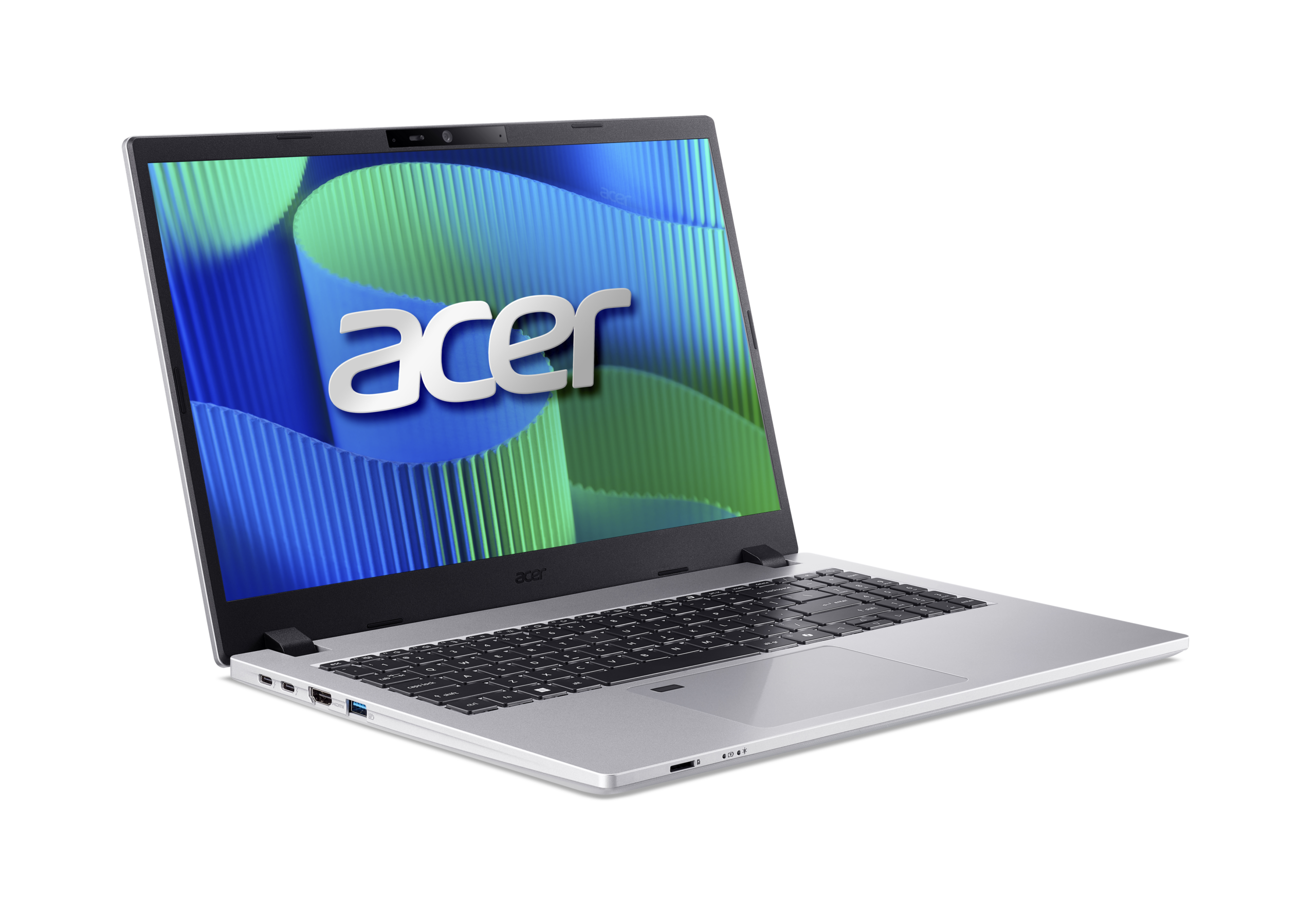 TravelMate | TMP215-55-TCO | Acer Grey | 15.6 " | 1920 x 1080 pixels | WUXGA | Intel Core 3 | 16 GB | 100U | DDR5 SDRAM | Solid-state drive capacity 512 GB | Intel Iris Xe Graphics | No OS | Keyboard language US International | Warranty 36 month(s) - Image 2