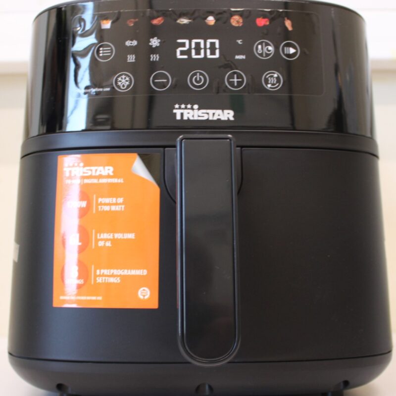 SALE OUT. Tristar FR-9060 Digital Airfryer, 6 L, Digital LED touchscreen, 1700 W, Black | Tristar Digital Airfryer | FR-9060 | Power 1700 W | Capacity 6 L | Black | Hot air technology | DAMAGED PACKAGING - Image 4