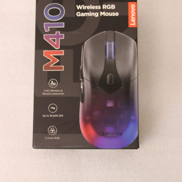 SALE OUT. Lenovo Gaming Mouse | M410 RGB | Wireless | 2.4 GHz | UNPACKED, DAMAGED PACKAGING