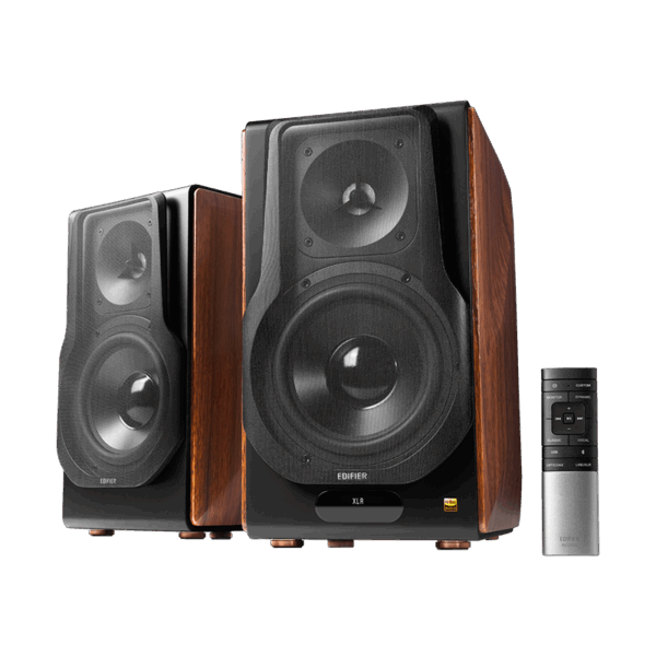 Edifier Premium 2.0 Speaker System | S3000MK II | Bluetooth | Wireless connection | Brown