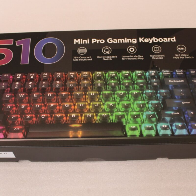 SALE OUT. Lenovo Legion K510 Mini Pro | Gaming Keyboard | Wired | US English | DEMO