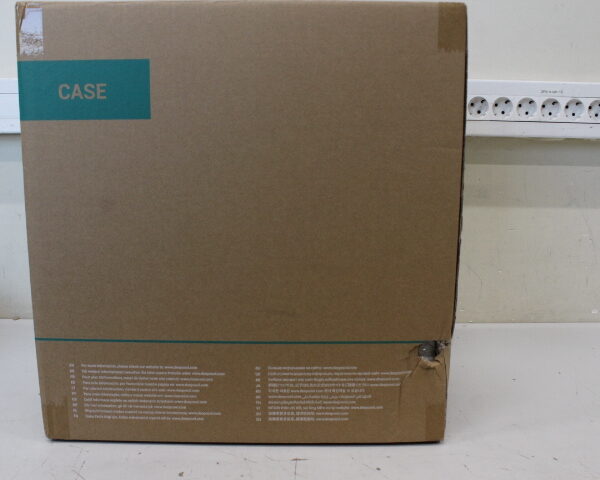 SALE OUT. Deepcool CH360 Digital MID TOWER CASE, Black | SALE OUT. SALE OUT. Deepcool CH360 Digital | Black | Mid Tower | DAMAGED PACKAGING, DENT ON THE SIDE | ATX PS2