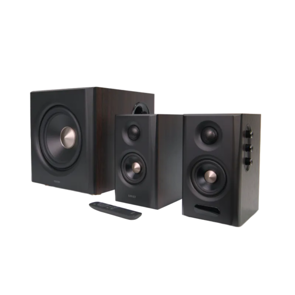 Edifier 2.1 Active Speaker | S355DB | 150 W | Bluetooth | Wireless connection | Walnut