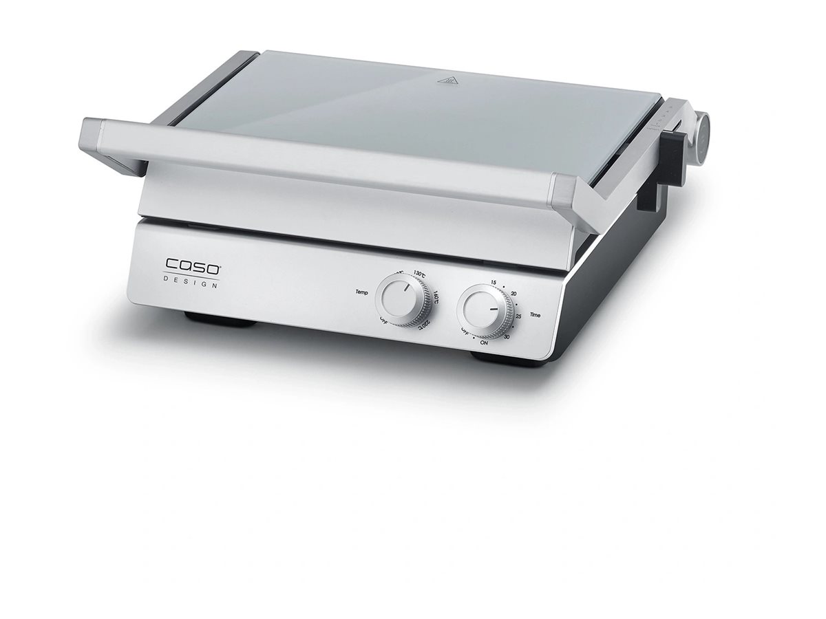 Caso Double Contact Grill | SteakChef | Contact grill | 2000 W | Stainless Steel - Image 2