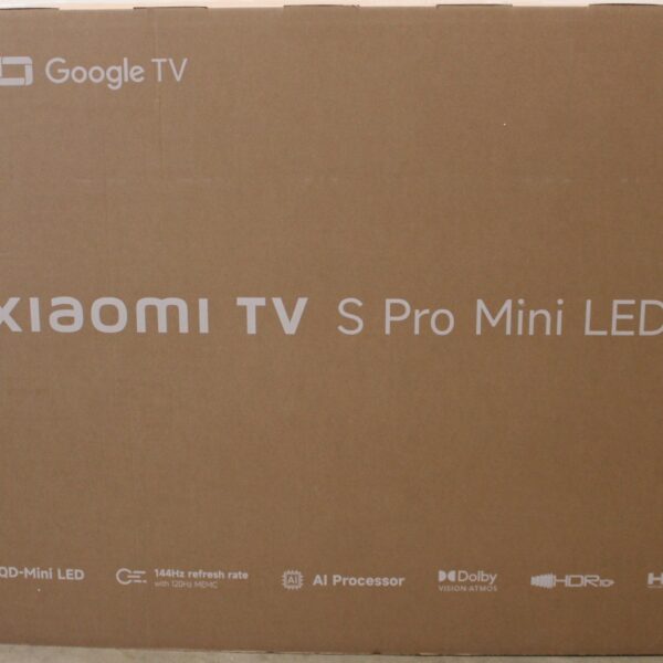SALE OUT. Xiaomi TV S Pro Mini LED 75 2026 4K UHD (3840 x 2160) | Xiaomi TV S Pro Mini LED 75 2026 | 75" | Smart TV | Google TV | 4K UHD (2160p) | Dark Grey | DEMO