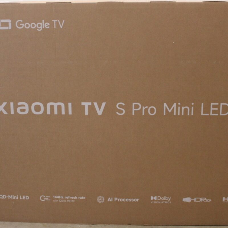 SALE OUT. Xiaomi TV S Pro Mini LED 75 2026 4K UHD (3840 x 2160) | Xiaomi TV S Pro Mini LED 75 2026 | 75" | Smart TV | Google TV | 4K UHD (2160p) | Dark Grey | DEMO