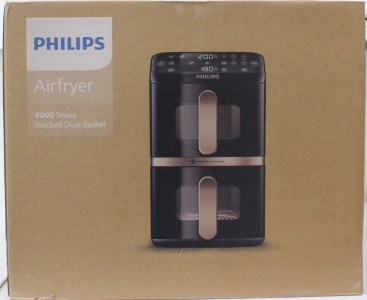 SALE OUT. Philips NA462/80 Airfryer 4000 Series Dual Basket, 10 L | Philips Airfryer, Dual Basket | NA462/80 4000 Series | Capacity 10 L | Power 2750 W | RapidAir | Silk White/Beige | DAMAGED PACKAGING