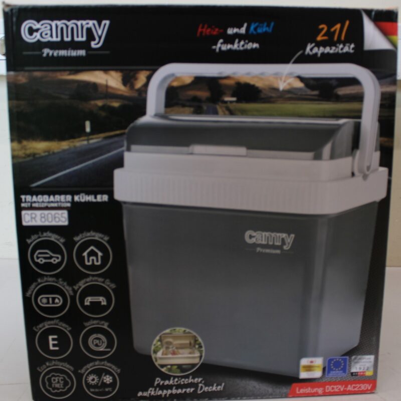 SALE OUT. Camry CR 8065 Portable Cooler, 21 L, | Camry Portable Cooler | CR 8065 | 21 L | 12 V | F | COOL-WARM switch | DEMO - Image 3