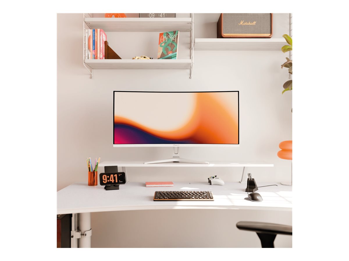 Arozzi | Nova | 34 " | VA | QHD | 21:9 | 165 Hz | 1 ms | 3440 x 1440 pixels | 350 cd/m² | HDMI ports quantity 2 | White - Image 8