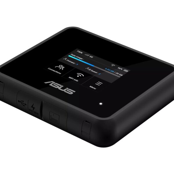 Asus 5G-GO Tri-band, Wi-Fi 7 (802.11 be), Mobile Router | Asus