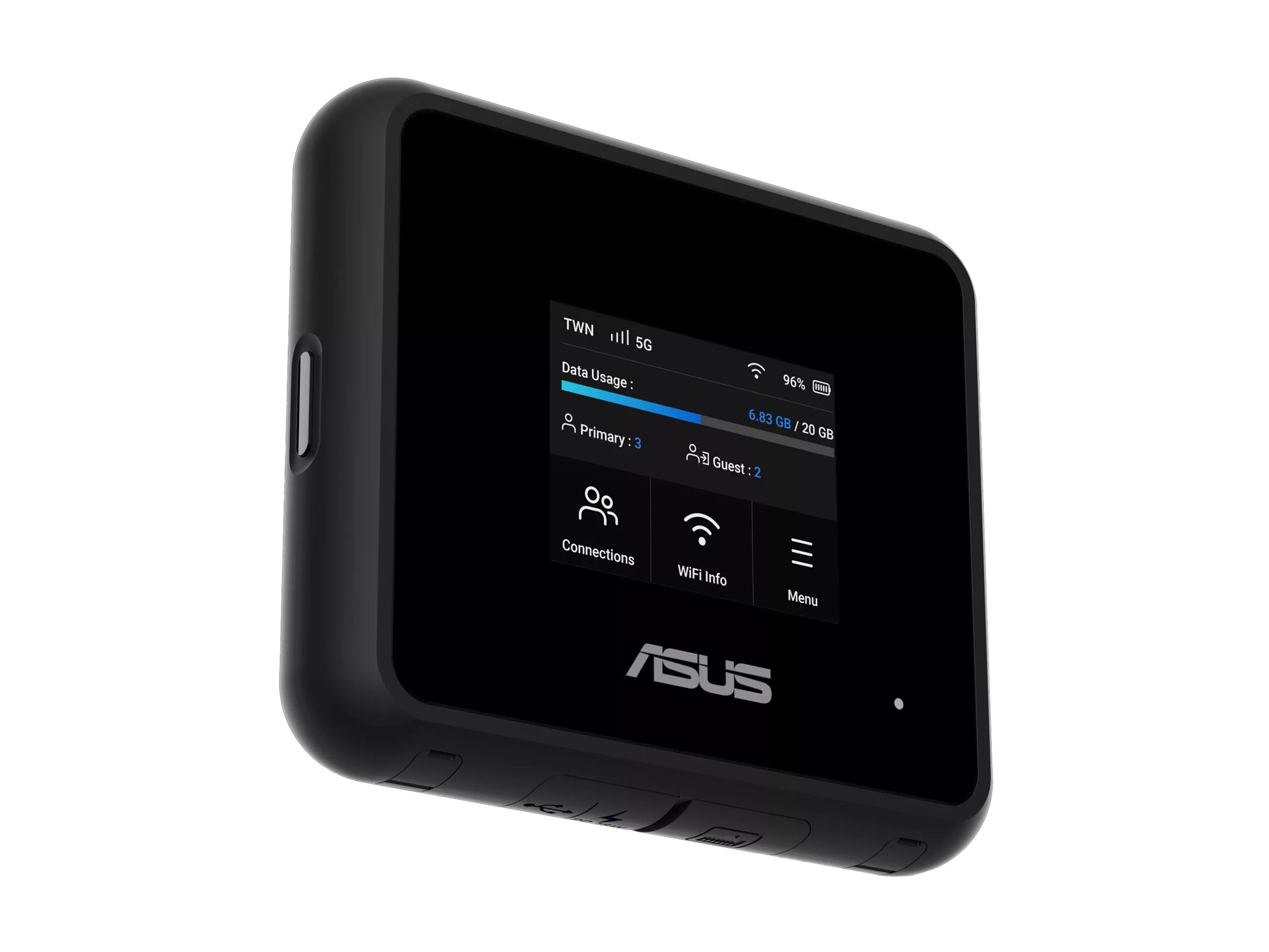 Asus 5G-GO Tri-band, Wi-Fi 7 (802.11 be), Mobile Router | Asus - Image 4