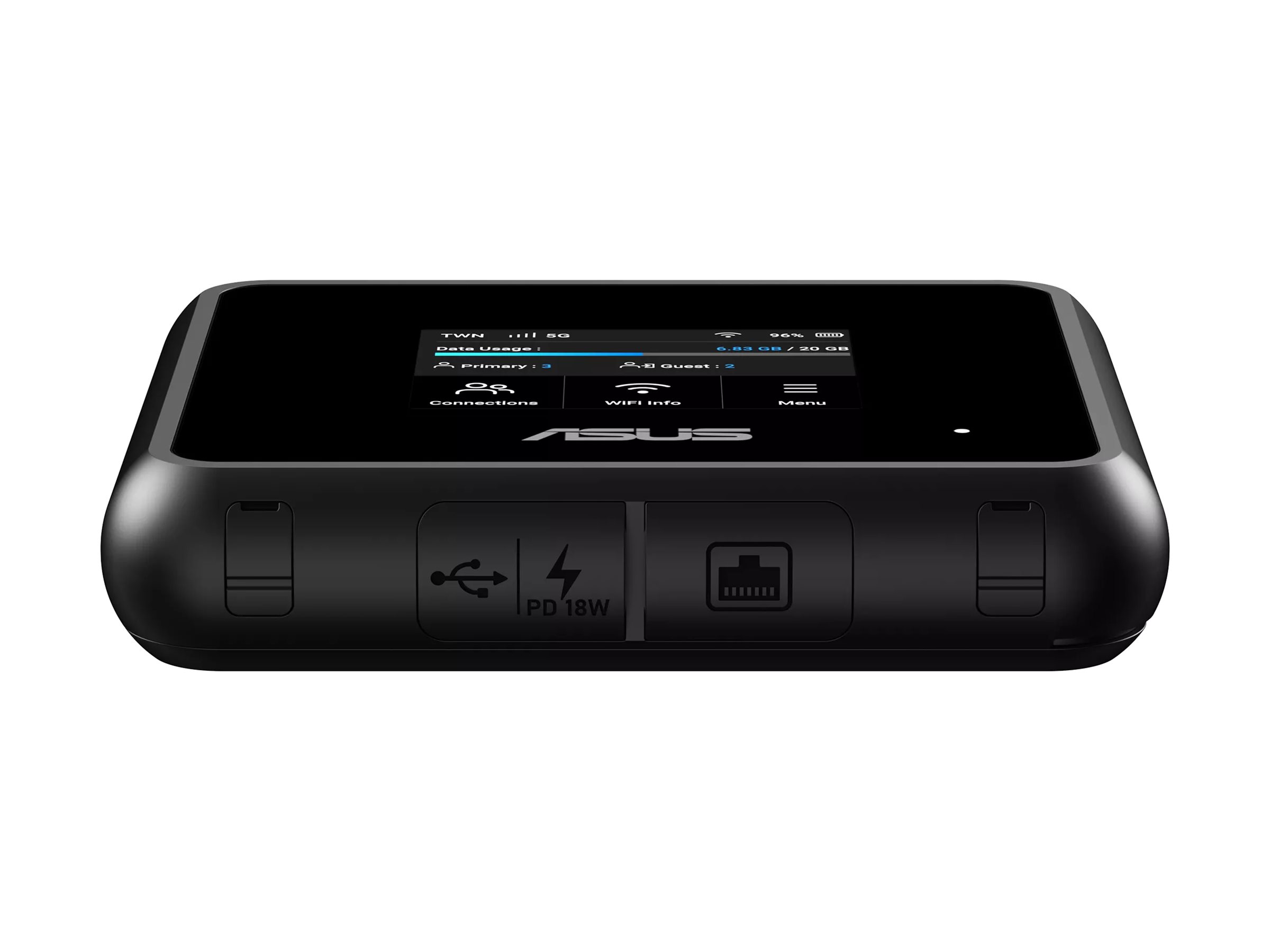 Asus 5G-GO Tri-band, Wi-Fi 7 (802.11 be), Mobile Router | Asus - Image 8