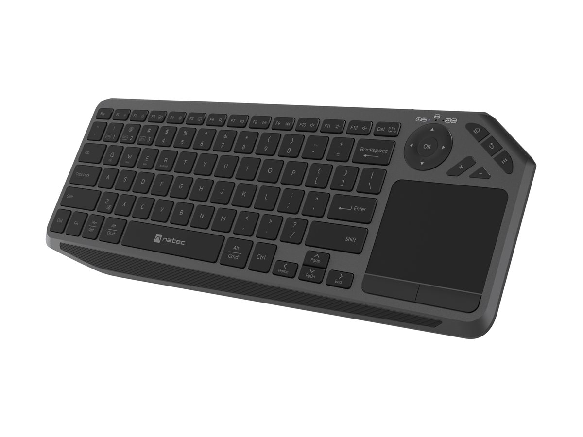 Natec Turbot 2 | Keyboard | Wireless | US | Bluetooth | Black/Gray - Image 2