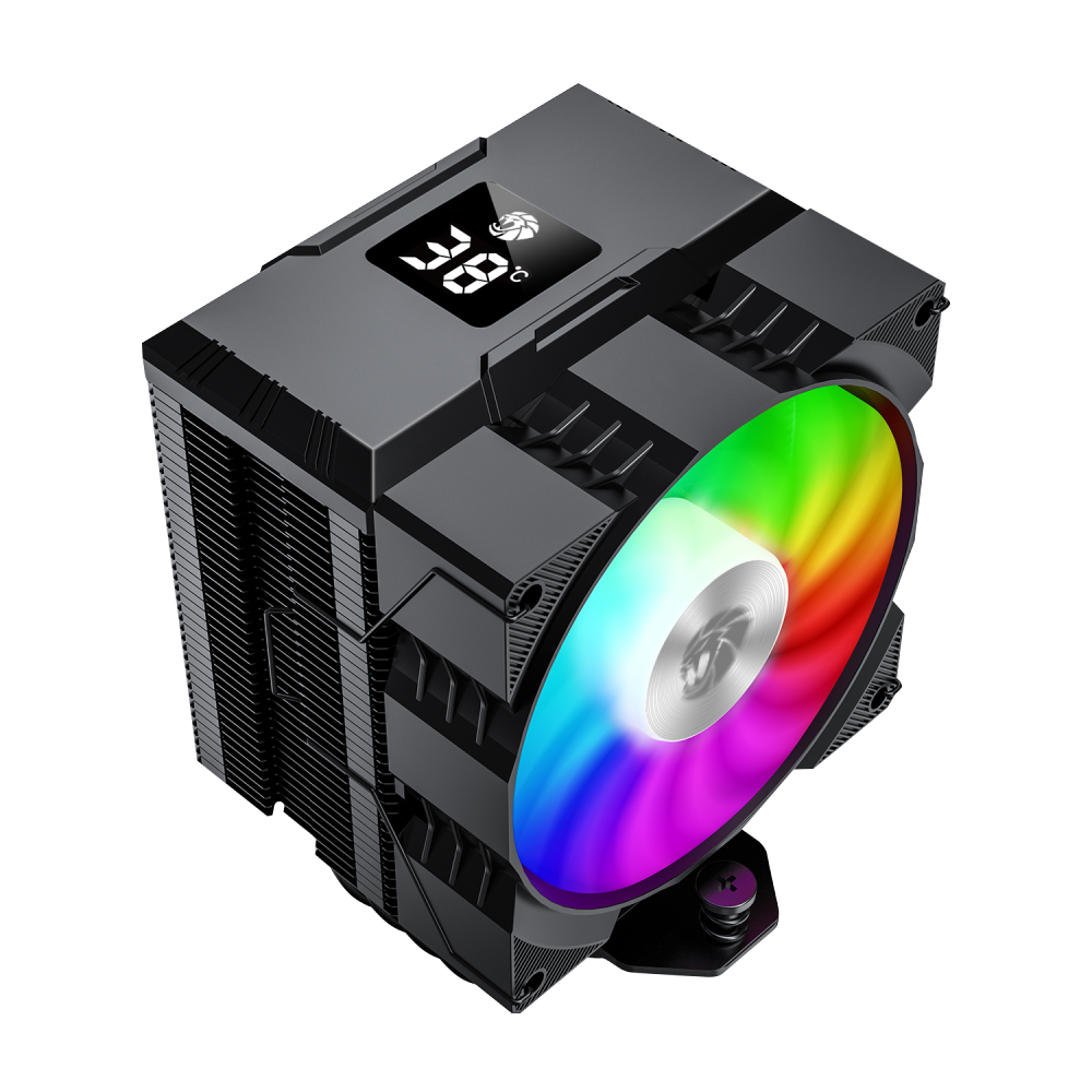 Gamemax CPU Air Cooler | GAMMA 90 DIGITAL BK | Black - Image 3