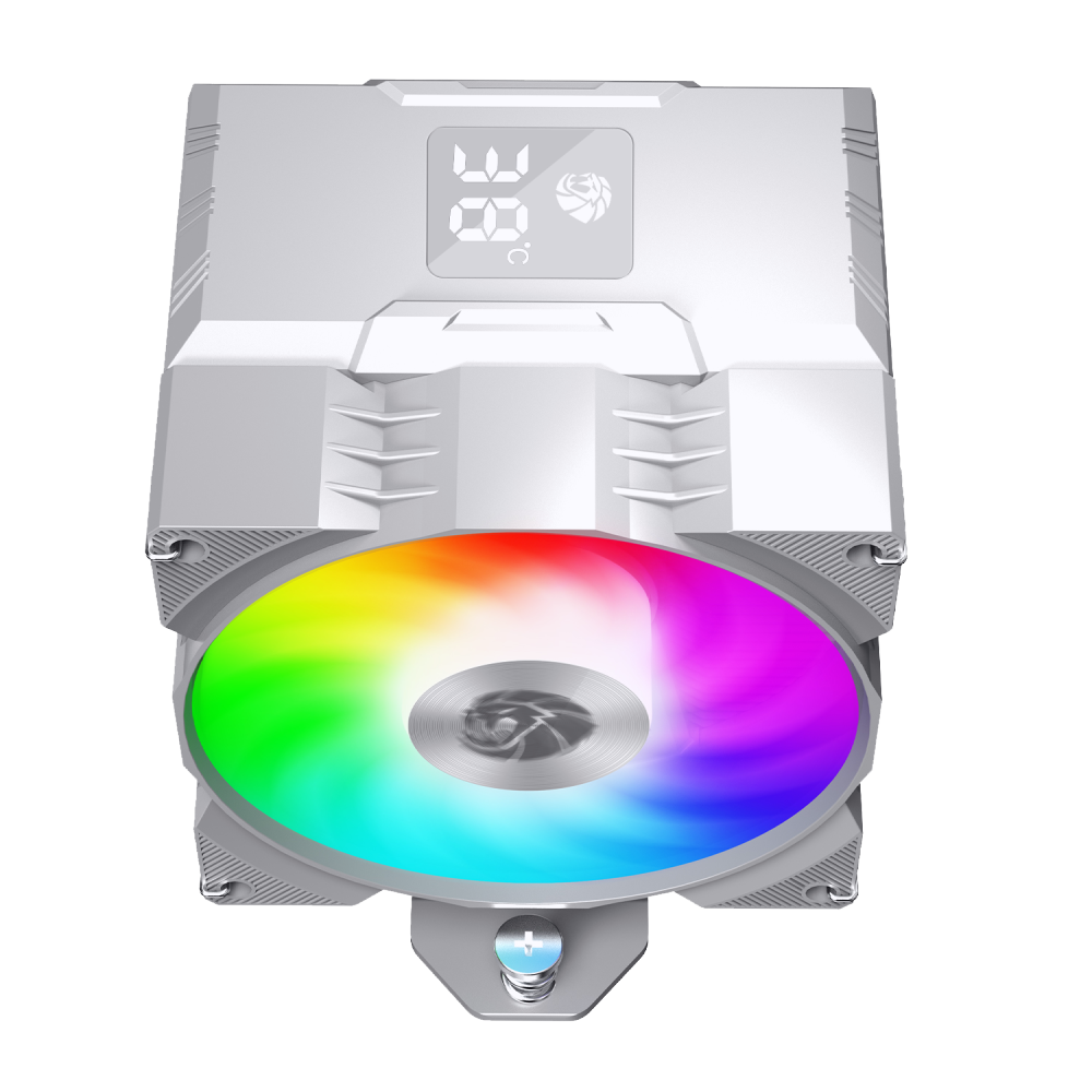Gamemax GAMMA 90 DIGITAL WH | CPU Air Cooler | White - Image 5
