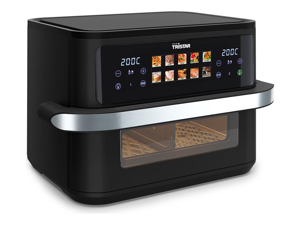 Tristar Dualzone Flex Airfryer | FR-9078 | Power 2800 W | Capacity 10 L | Hot air technology | Black - Image 2
