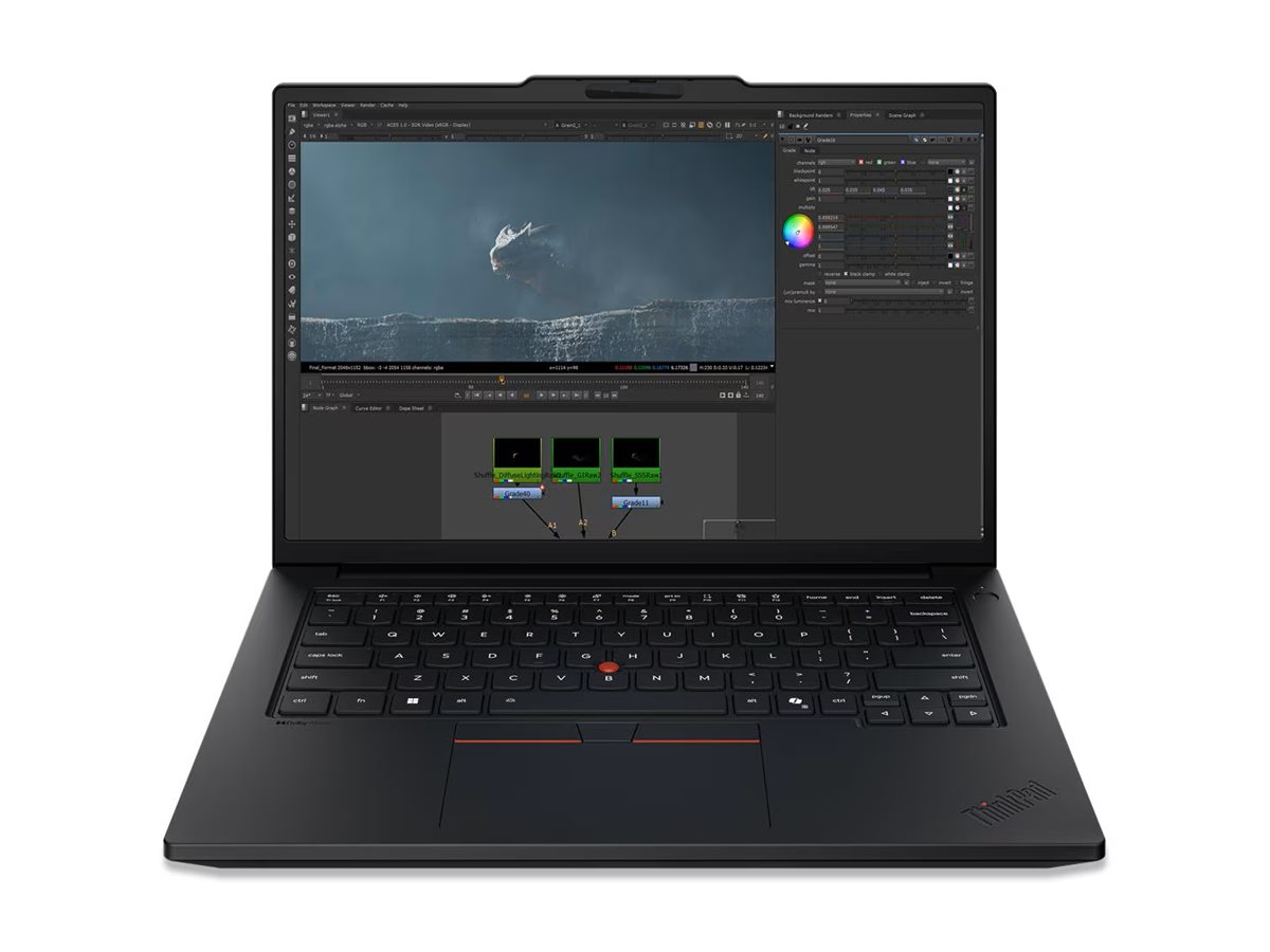 Lenovo ThinkPad P14s G7 AMD | Black | 14 " | IPS | WUXGA | 1920 x 1200 pixels | Anti-glare | AMD Ryzen AI 7 PRO | 450 | 32 (2x16GB) GB | SODIMM DDR5 | Solid-state drive capacity 1000 GB | AMD Radeon 860M Graphics | Windows 11 Pro | 802.11be | Bluetooth version 5.4 | Keyboard language Nordic | Keyboard backlit | Warranty 36 month(s) | Battery warranty 12 month(s) - Image 4