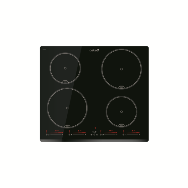 CATA Hob | INSB 6430 BK | Induction | Number of burners/cooking zones 4 | Touch | Timer | Black