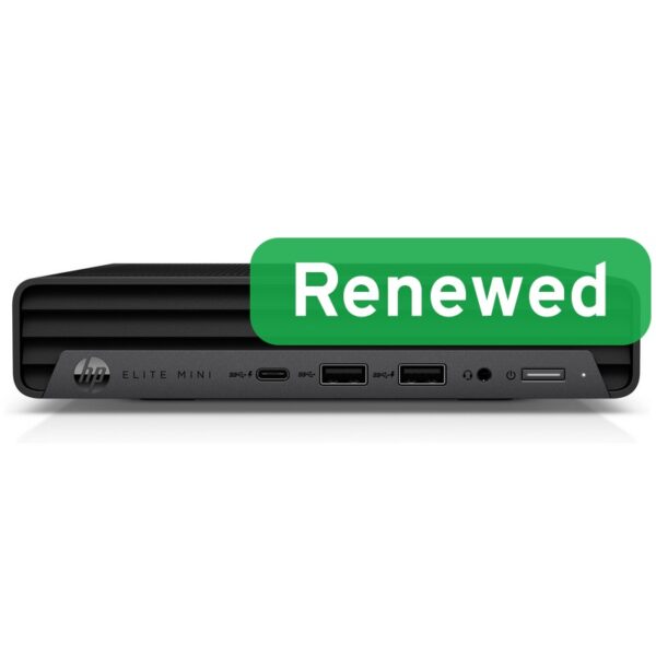HP Renewed Grade A | Elite MINI 800 G9 | Intel Core i5 | i5-12500T | 16 GB | SSD | 256 GB | Intel UHD Graphics 770 | Windows 11 Pro