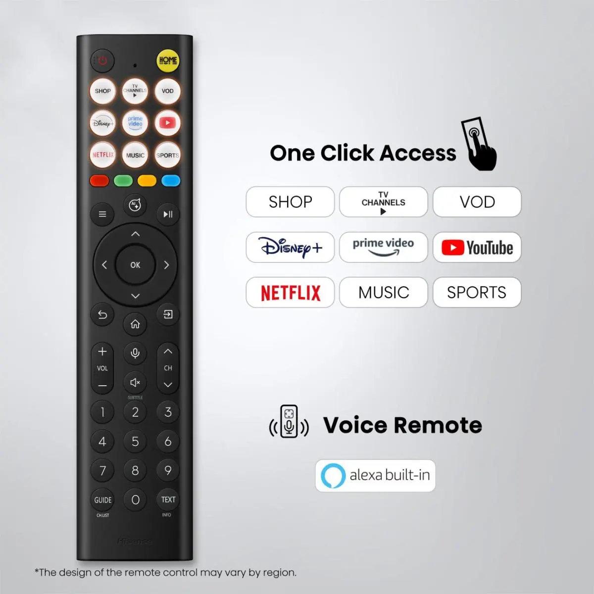 Hisense Hi-QLED TV | 65E7S | 65 | Smart TV | VIDAA Smart OS | UHD | Black - Image 6