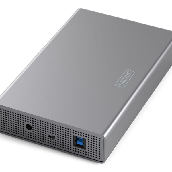 Digitus USB 3.0 hard disk enclosure, 3.5", SATA, 16TB, aluminum | DA-71106-1