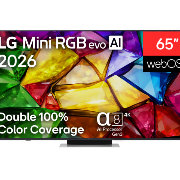 LG 4K evo AI Mini RGB TV | 65MRGB87B3B | 65 | Smart TV | webOS | UHD | Black