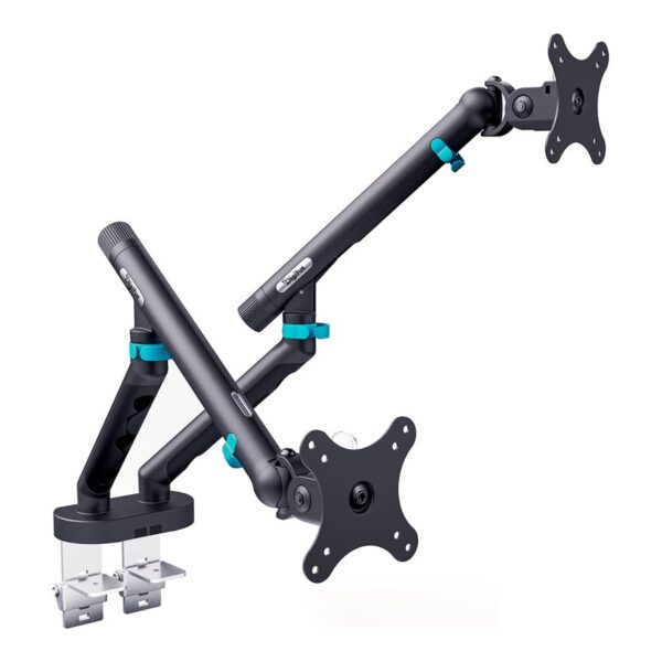 Digitus Desk Mount | Tilt, rotation, pivot | Dual design monitor mount, 2x 35", 2x 10 kg | 35 " | Maximum weight (capacity) 20 kg | Black