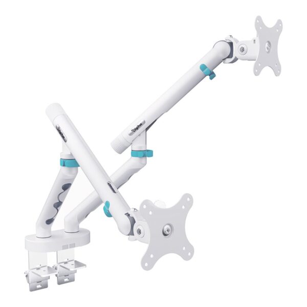 Digitus Desk Mount | Tilt, rotation, pivot | Dual design monitor mount, 2x 35", 2x 10 kg | 35 " | Maximum weight (capacity) 20 kg | White