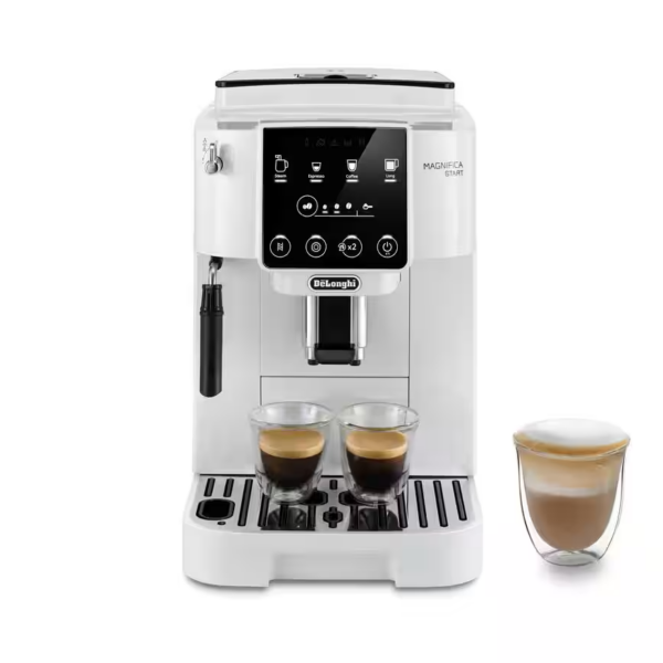 Delonghi | Coffee Maker | Magnifica Start ECAM220.20.W | Pump pressure 15 bar | Built-in milk frother | Fully automatic | 1450 W | White