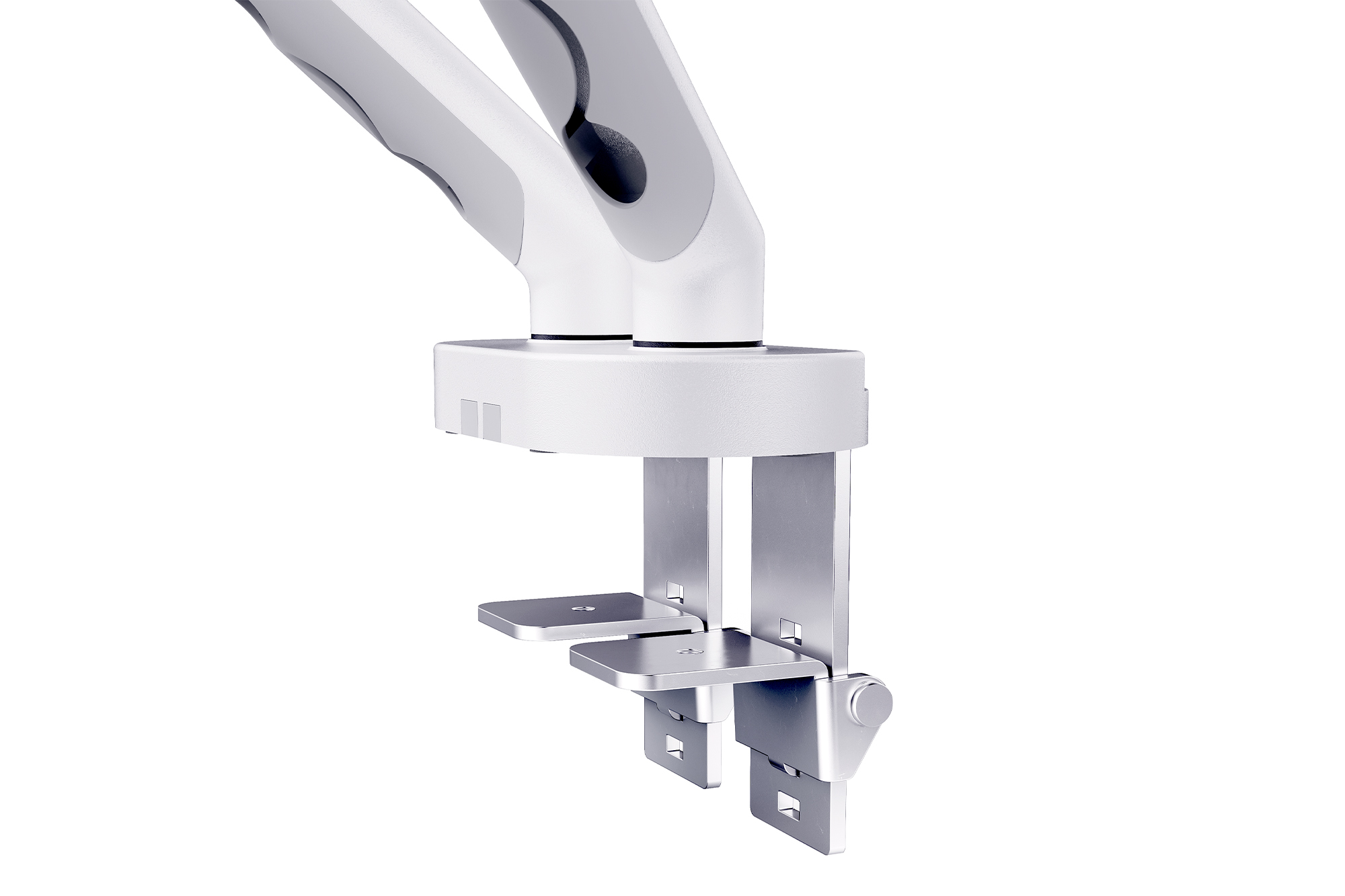 Digitus Desk Mount | Tilt, rotation, pivot | Dual design monitor mount, 2x 35", 2x 10 kg | 35 " | Maximum weight (capacity) 20 kg | White - Image 5