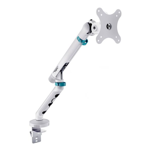 Digitus Desk Mount | Tilt, rotation, pivot | Single design monitor mount | 35 " | Maximum weight (capacity) 10 kg | White