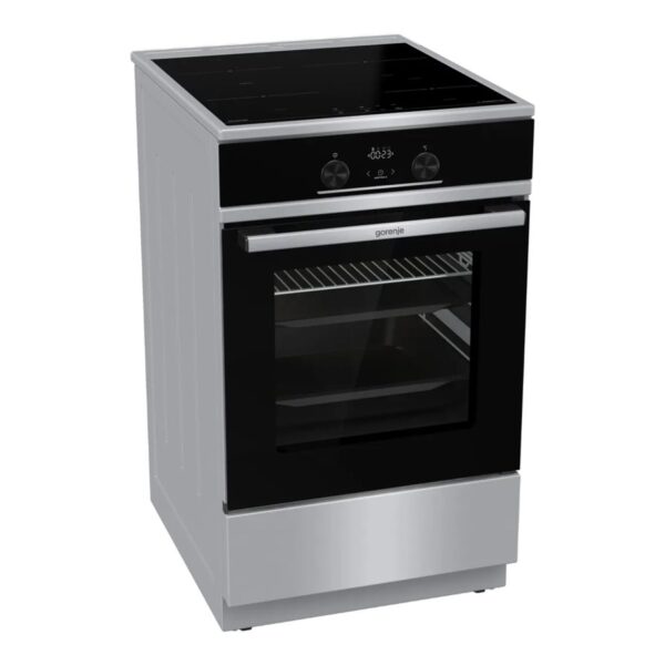 Gorenje GEITS5C70XPG Cooker, Induction hob, Electric oven, Width 50 cm, Stainless Steel | Gorenje