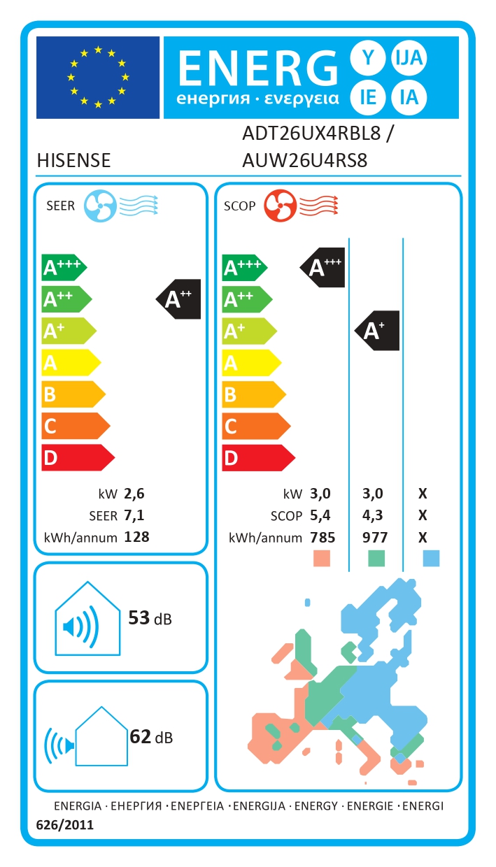 Hisense | ADT26UX4RBL8 | Ducted indoor unit air conditioner 2.6/3.2kw - Image 5
