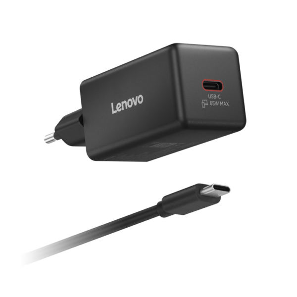 Lenovo Mini GaN USB-C 65W (EU) | USB-C | 65 W | Power adapter