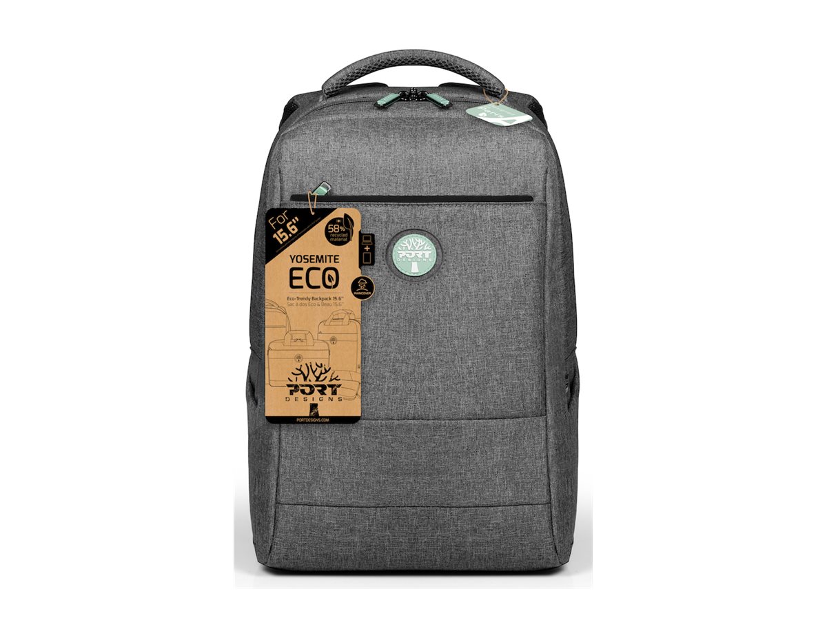 PORT DESIGNS | Laptop Backpack | YOSEMITE Eco XL | Backpack | Shoulder strap | Grey - Image 5