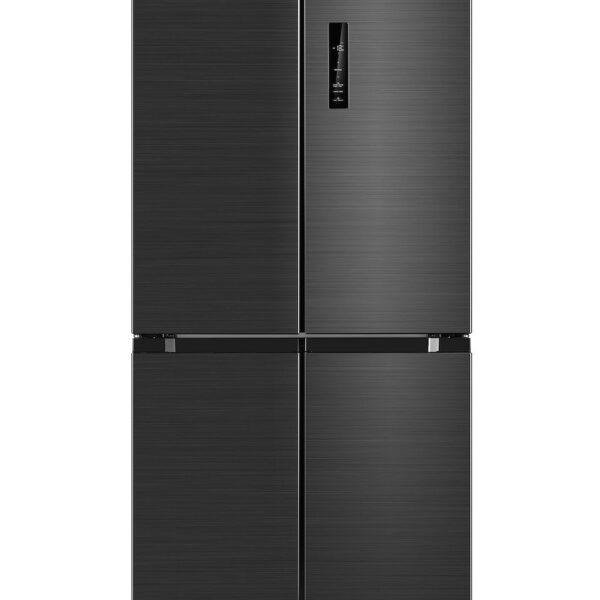 Midea Refrigerator | MDRF632FIE45 | Energy efficiency class E | Free standing | Side by Side | Height 177.5 cm | No Frost system | Fridge net capacity 305 L | Freezer net capacity 168 L | Display | 35 dB | Dark Inox