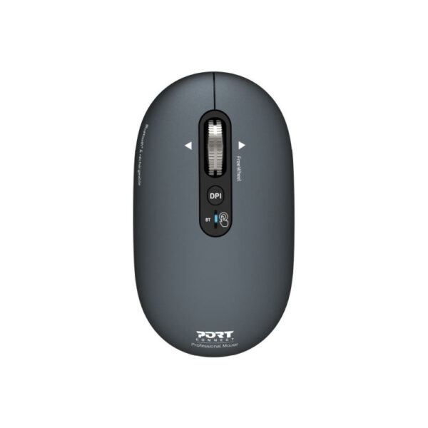 PORT CONNECT Mouse | PURE MAC | Wireless | Bluetooth | Gray