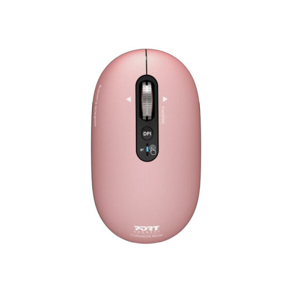 PORT CONNECT Mouse | PURE MAC | Wireless | Bluetooth | Pink