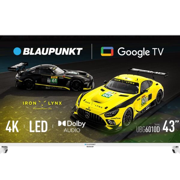 Blaupunkt | 4K TV | 43UBG6010S | 43 | Smart TV | Google TV | UHD | White