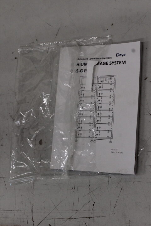SALE OUT. DEYE ESS HV BOS-G PRO PDU | Deye ESS HV BOS-G PRO PDU | 118 month(s) | UNPACKED, SCRATCHED ITEM WITH INSTALLATION MARKS - Image 2