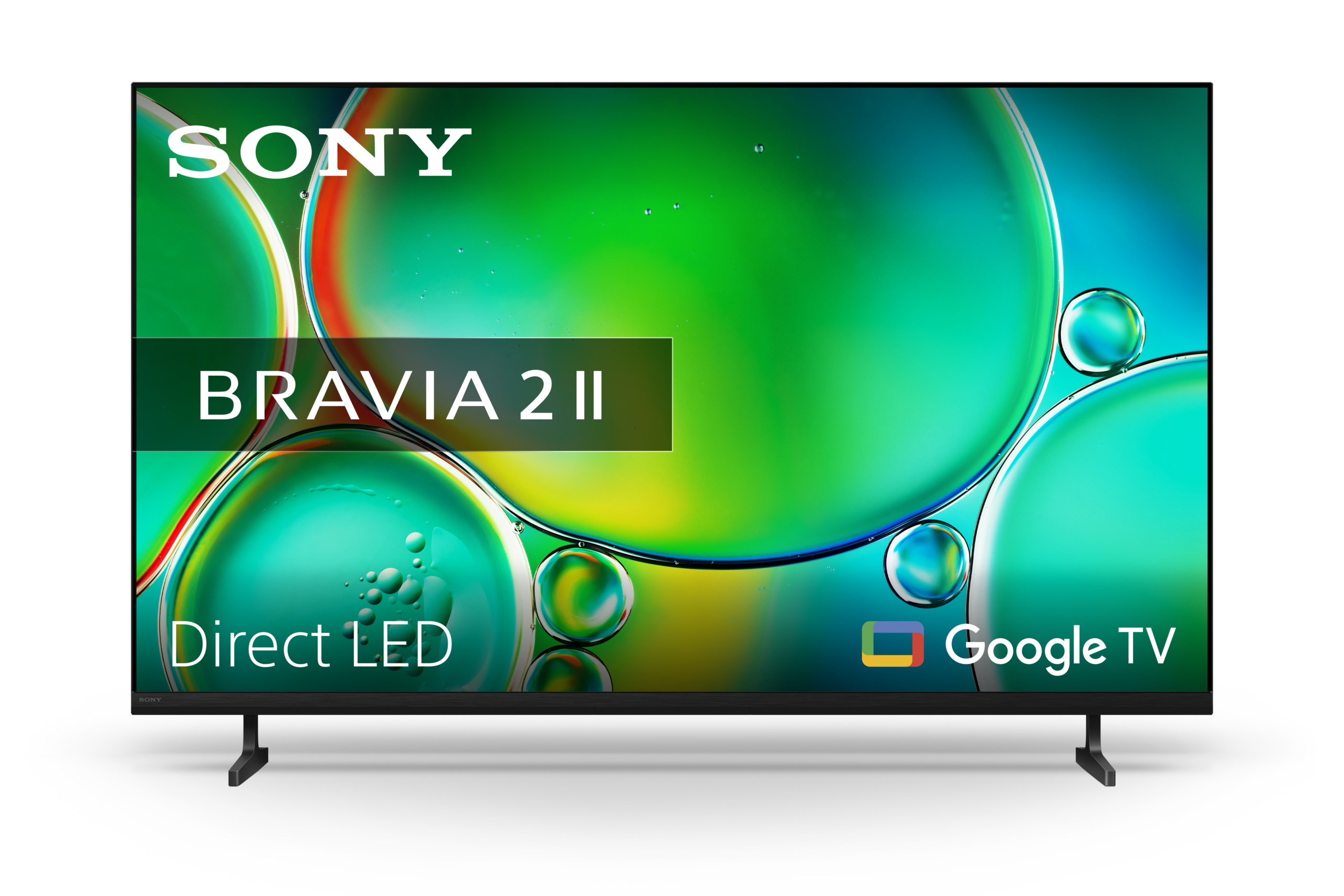 Sony TV | K75S25M2 Bravia 2 | 75 | Smart TV | Google TV | 4K UHD | Black
