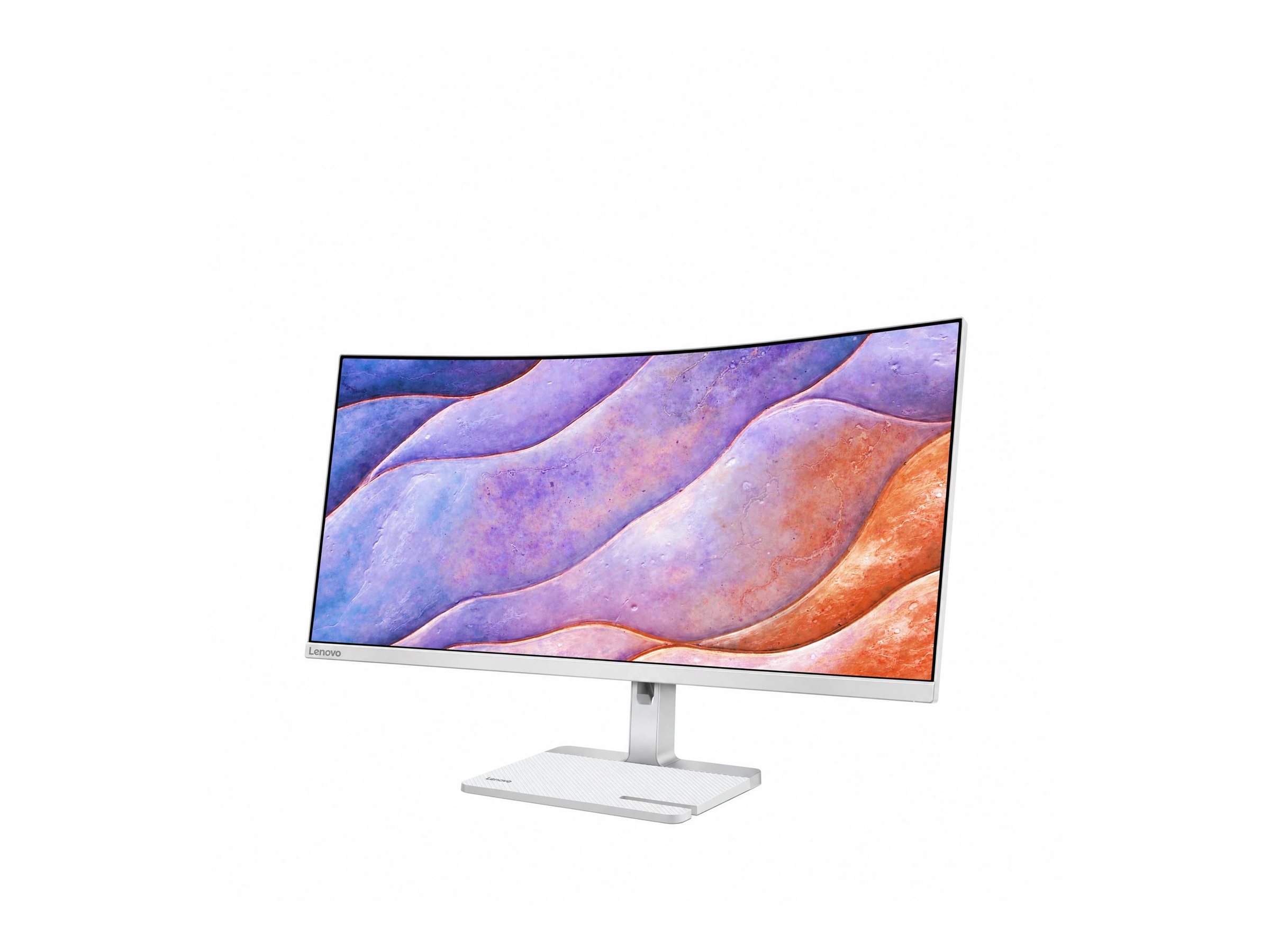 Lenovo | L34W-4C | 34 " | VA | WQHD | 21:9 | 120 Hz | 1 ms | 3440 x 1440 pixels | 350 cd/m² | HDMI ports quantity 2 | Cloud grey - Image 2