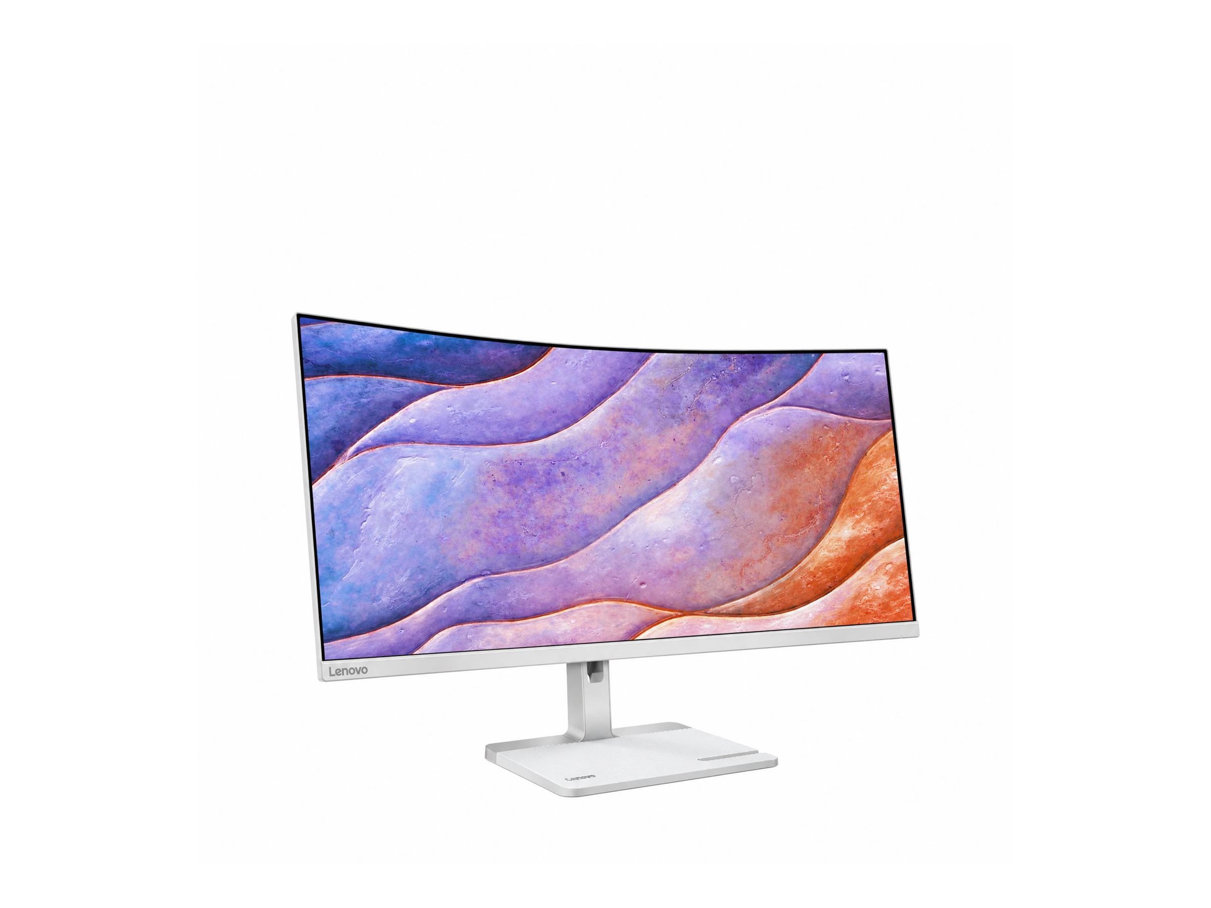 Lenovo | L34W-4C | 34 " | VA | WQHD | 21:9 | 120 Hz | 1 ms | 3440 x 1440 pixels | 350 cd/m² | HDMI ports quantity 2 | Cloud grey - Image 3