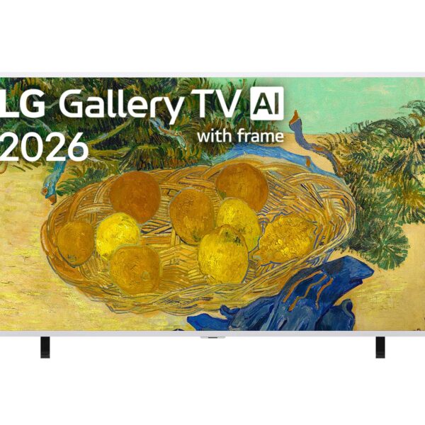 LG QNED 4K AI Gallery TV | 55LX7B6LA | 55 | Smart TV | webOS | UHD | Snow White