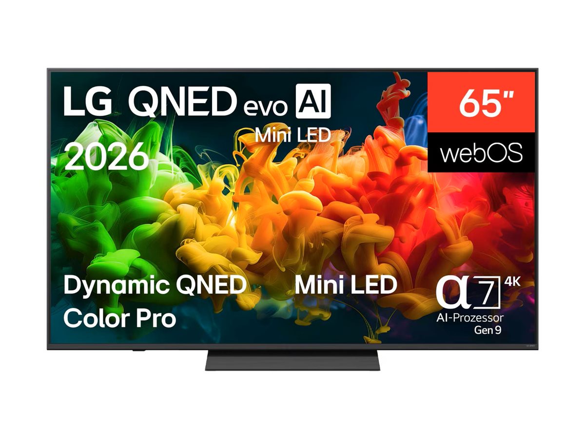 LG QNED 4K evo AI Mini LED TV | 65QNED8EB3B | 65 | Smart TV | webOS | UHD | Black - Image 2