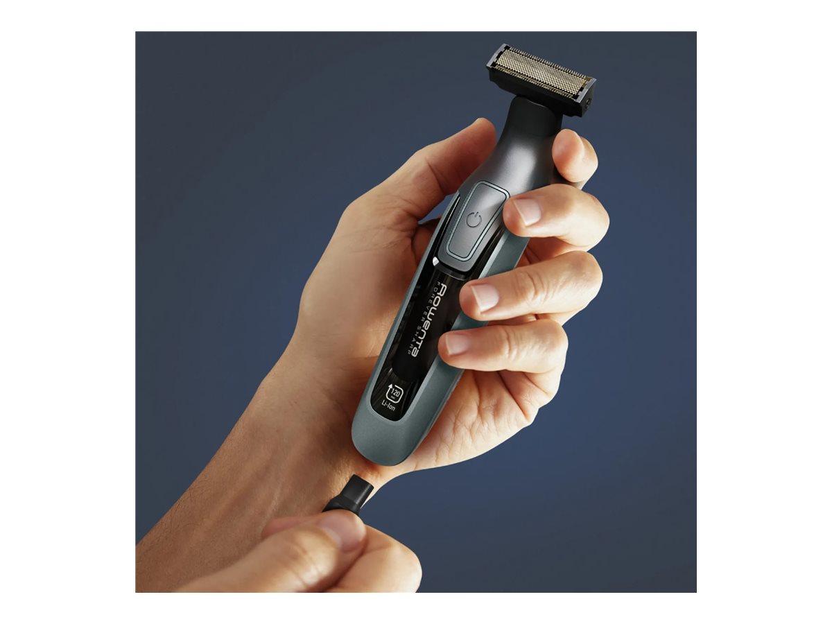 Rowenta Beard Trimmer | TN6044E0 | Cordless | Number of length steps 6 | Wet & Dry | Black/Green - Image 11