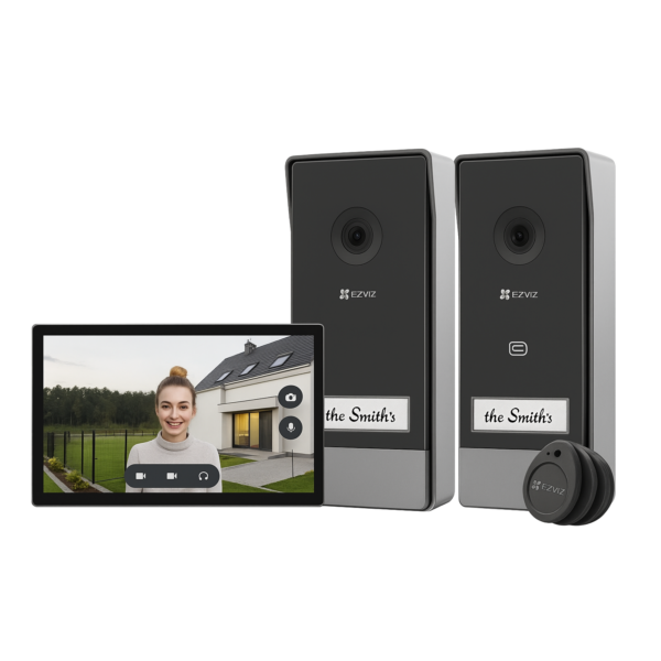 EZVIZ CS-HP7 Doorbell Kit (3MP, 1 screen, 2 doorbells)