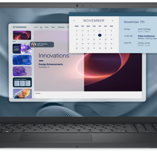 Dell Pro 15 Essential PV15250 | Carbon Black | 15.6 " | WVA | FHD | 1920 x 1080 pixels | Anti-Glare | Intel Core i7 | i7-1355U | 8 GB | DDR5 | Solid-state drive capacity 512 GB | Intel UHD Graphics | Windows 11 Pro | 802.11ax | Keyboard language English | Warranty 36 month(s) | Battery warranty 12 month(s)