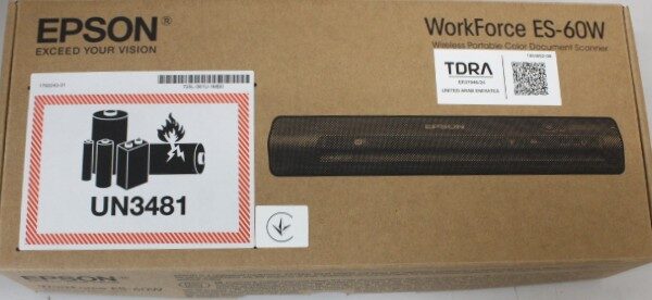 SALE OUT. EPSON | Wireless Mobile Scanner | WorkForce ES-60W | Colour | UNPACKED | Document